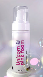 NAILS OF THE DAY UNICORN PINK FOAM