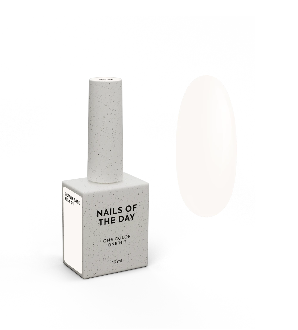 NAILS OF THE DAY COVER BASE MILK 01