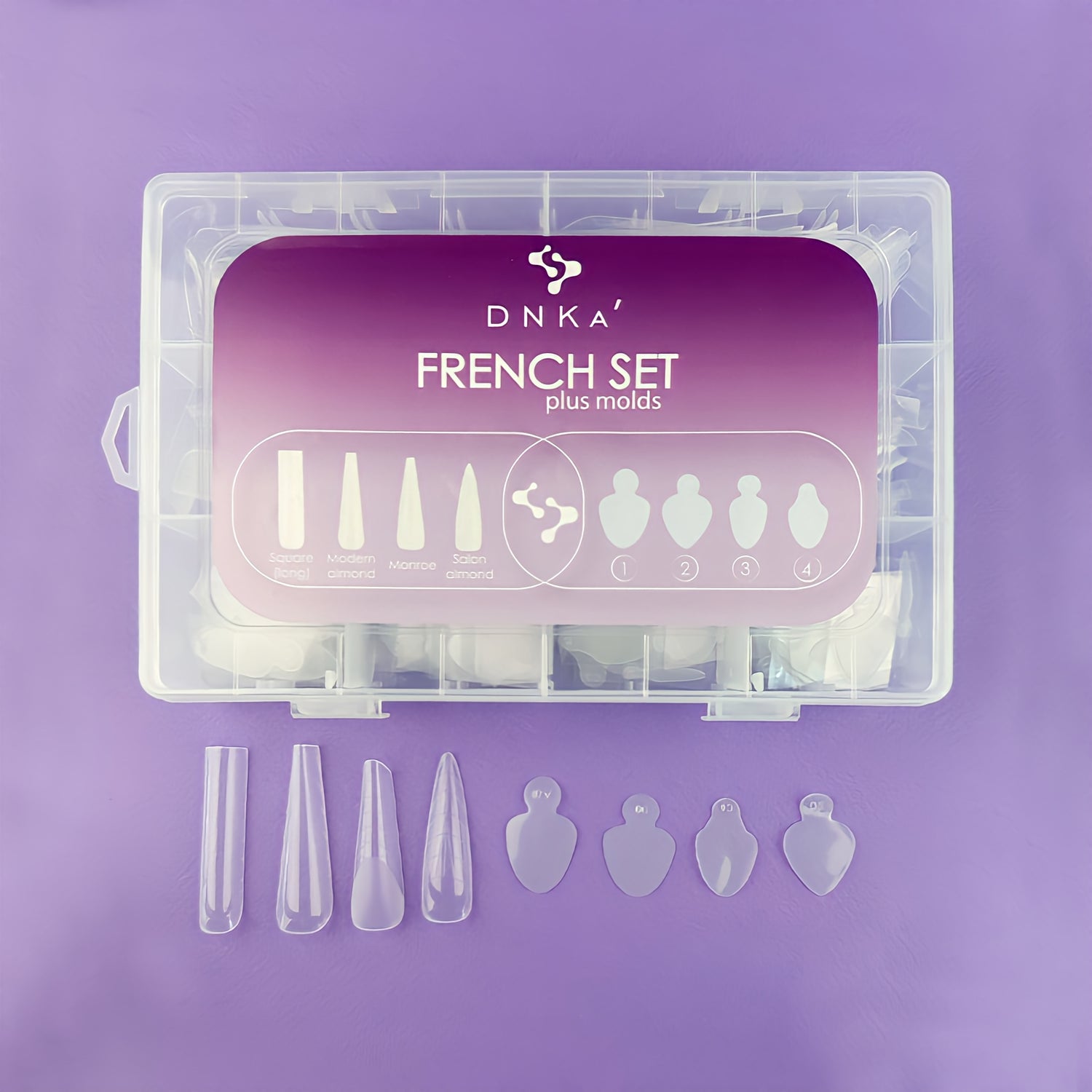 DNKA DUAL FRENCH SET CON STENCIL