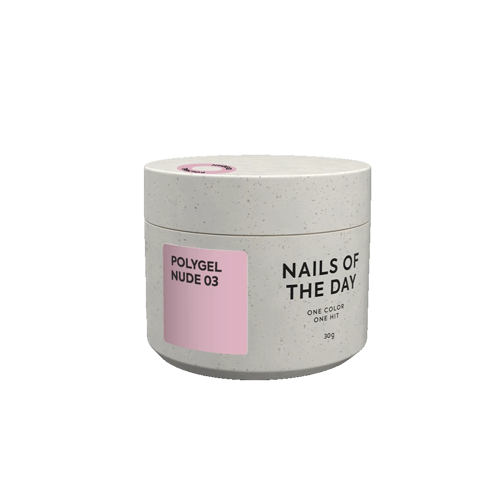 NAILS OF THE DAY POLYGEL NUDE 3