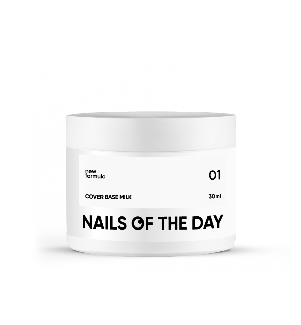 NAILS OF THE DAY COVER BASE MILK 01