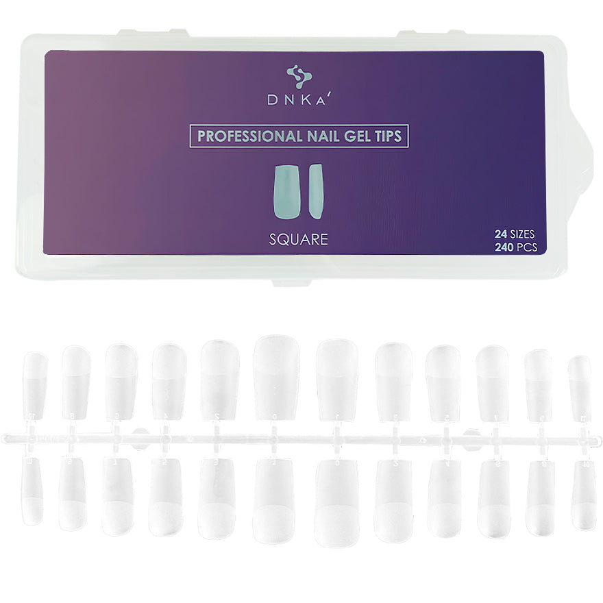 DNKA NAIL GEL TIPS SQUARE