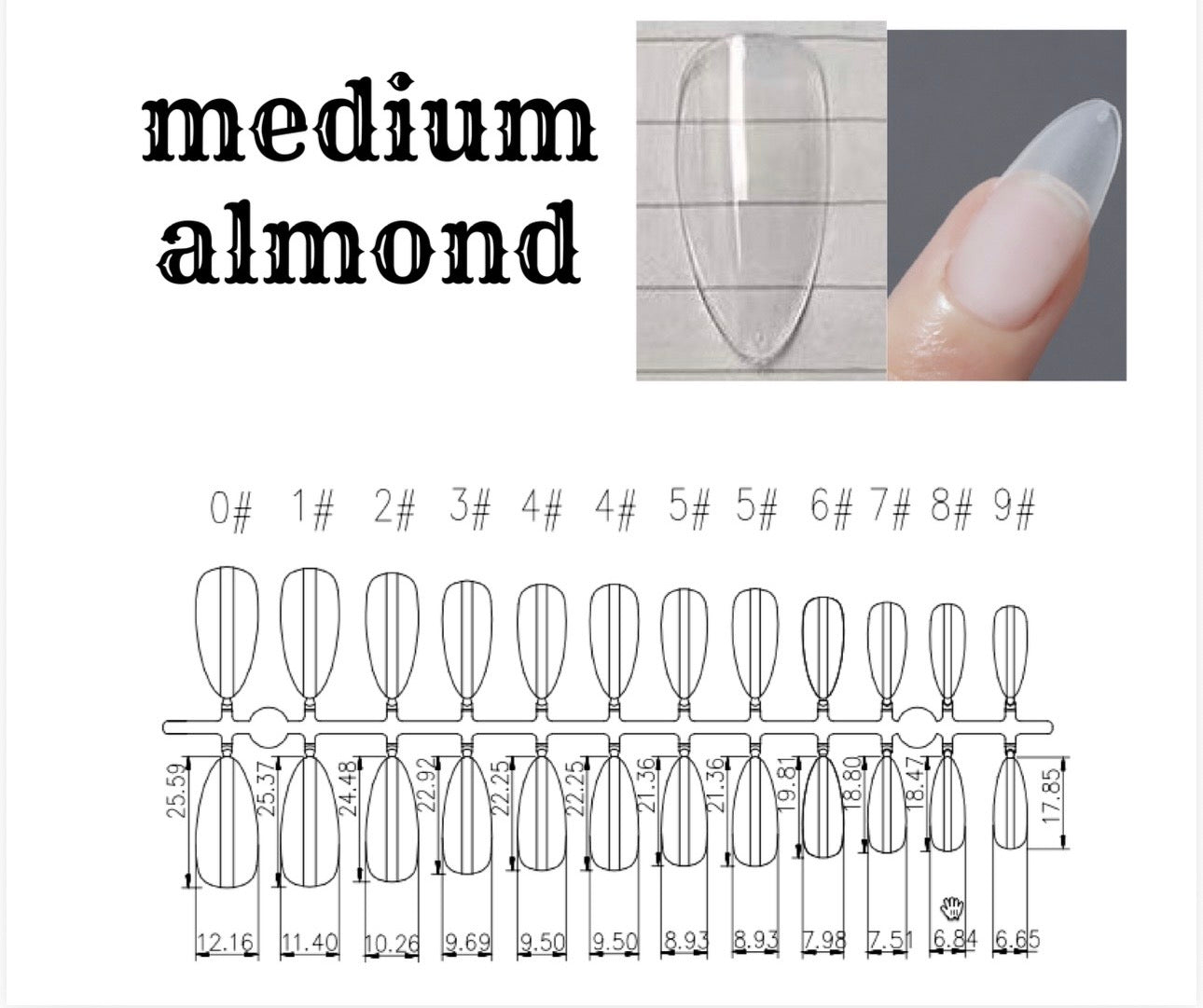 SOFT TIP IN GEL ALMOND