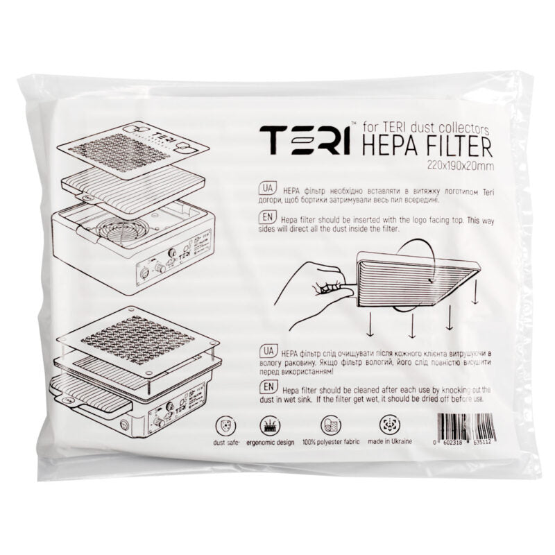 FILTRO HEPA PER ASPIRATORE TERI UNIVERSALE