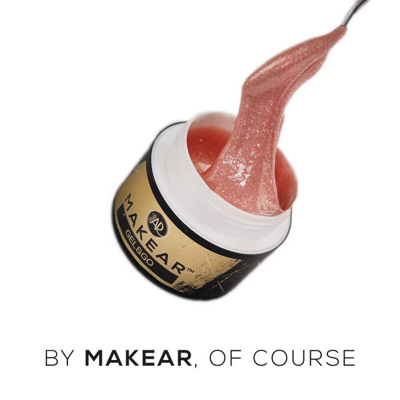 MAKEAR GEL&GO GLITTER NUDE GG26