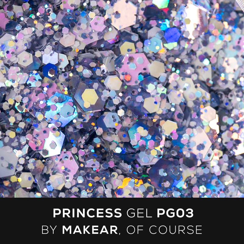 MAKEAR GEL PRINCESS BLUE 03